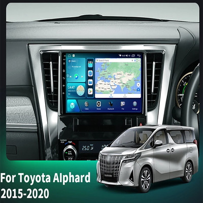 Carplay DSP Android Auto GPS for Toyota Alphard H30 2015-2020 Multimedia Radio