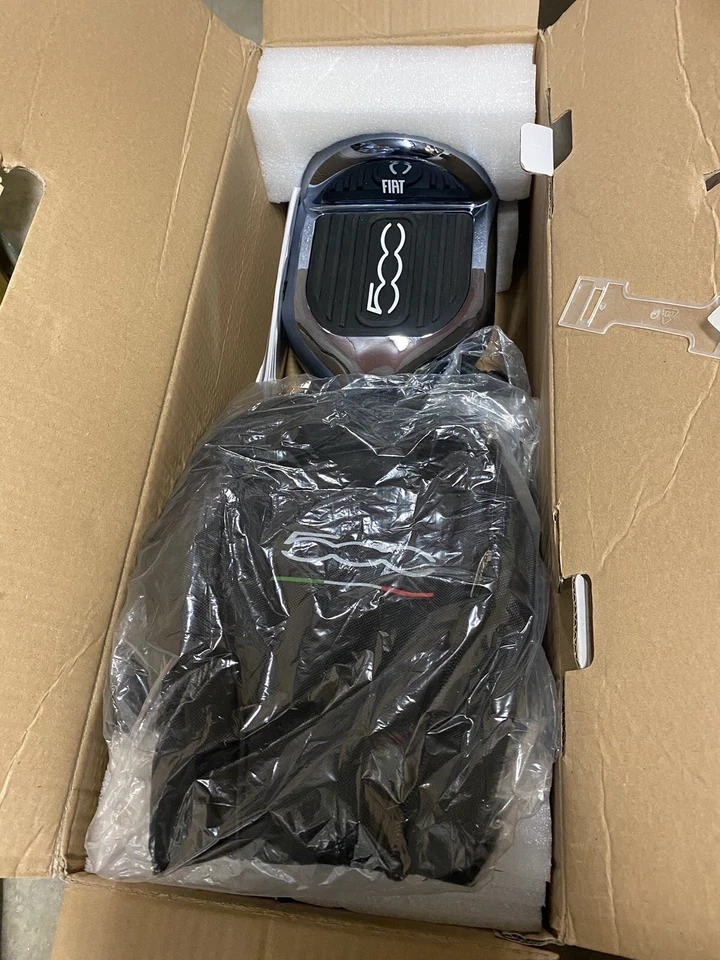 500 FIAT H65K 6.5′′ nero argento + sacca - Immagine 3 di 4