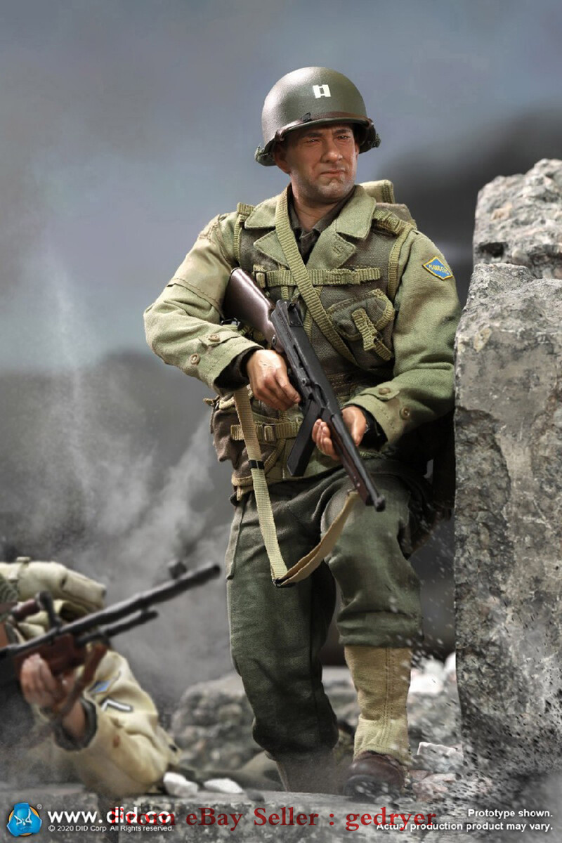 DID A80145 WW II 1/6 Captain Miller Save Private Ryan TomHanks