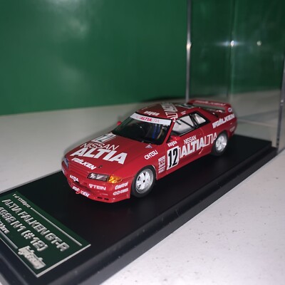 hpi 1/43 ALTIA FALKEN スカイライン GT-R BNR32 (No.12) 1992 N1 赤