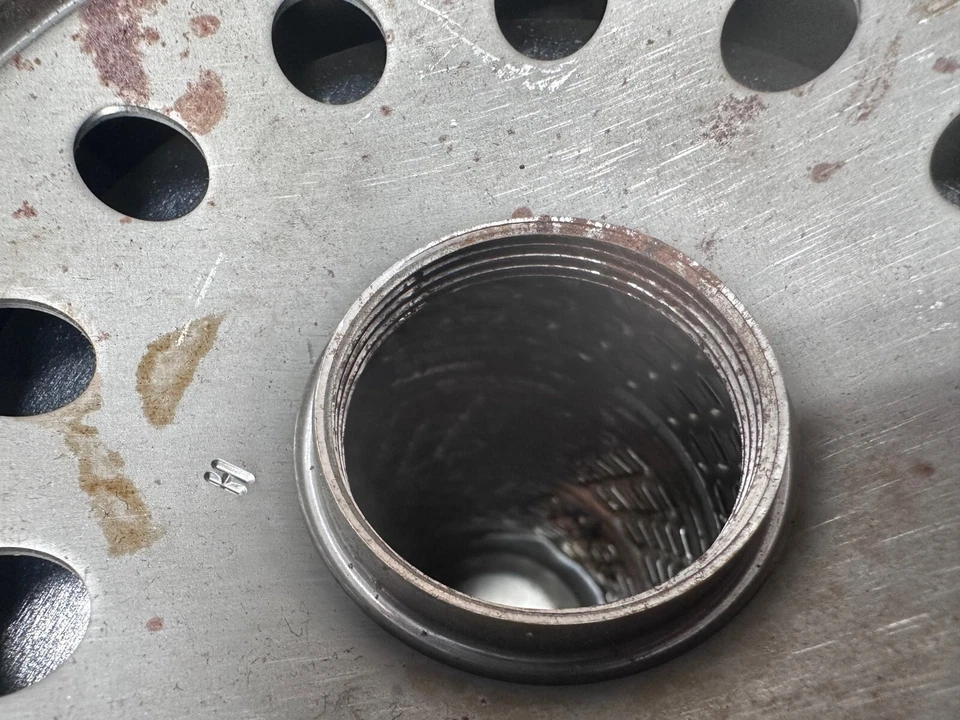 Filtro de retorno de aceite elemento hidráulico Jacobsen genuino 554891 cortacésped Cushman S-58 Foto 3 de 4