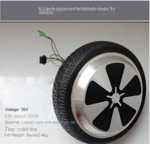 6.5 Inch Hub Motorelectric Wheel Motor for Electric Two-wheel Balancing Scooter - Picture 4 of 14