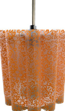 Lampshade Light shade Ceiling Light Shade Funky Retro Design in Orange