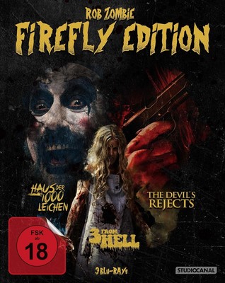 Rob Zombie Firefly Edition 3 Filme Uncut Neu + OVP