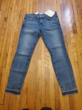 NEW NWT WOMEN CURRENT/ELLIOTT THE STILETTO SKINNY JEANS SIZE 26x27