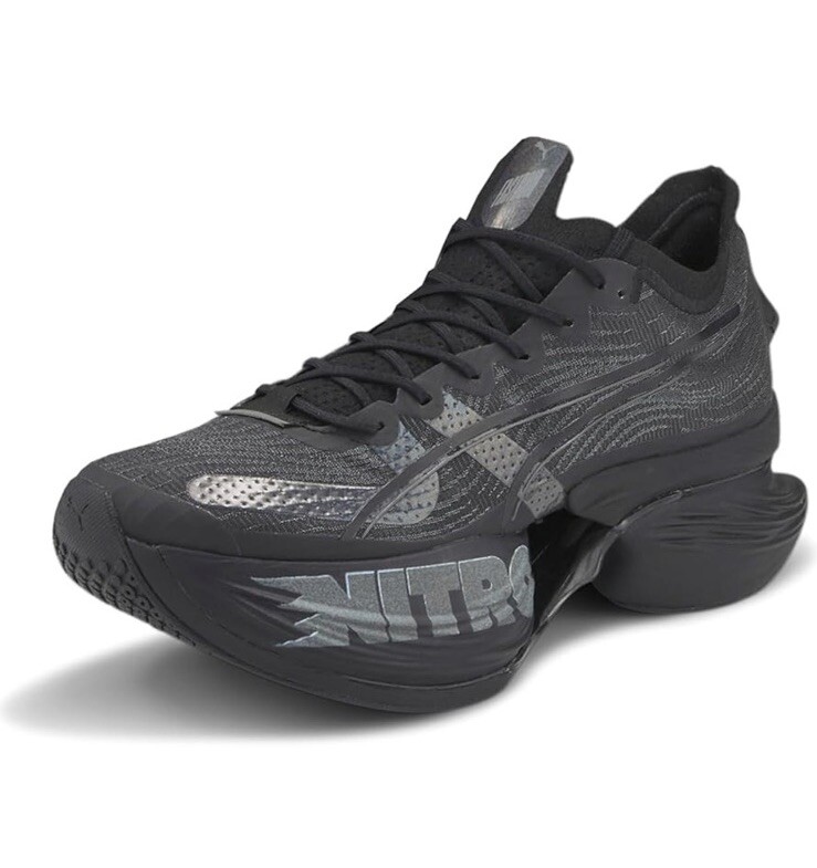 PUMA Fastroid Black-CASTLEROCK Unisex Trainers Size 7.5/41.5 image 3