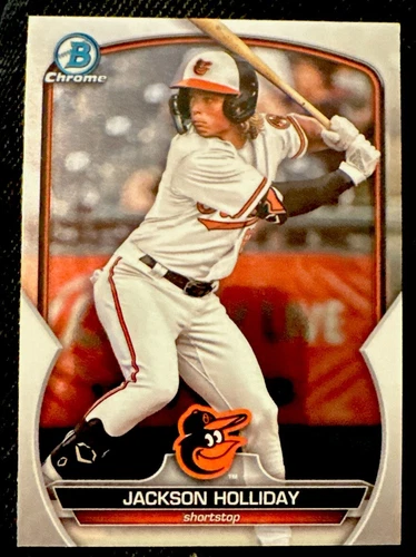 2023 BOWMAN JACKSON HOLLIDAY "Chrome"  #BCP-118 BALTIMORE ORIOLES Prospect