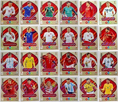 Panini FIFA World Cup Russia 2018 Adrenalyn LIMITED EDITION - aussuchen / choose