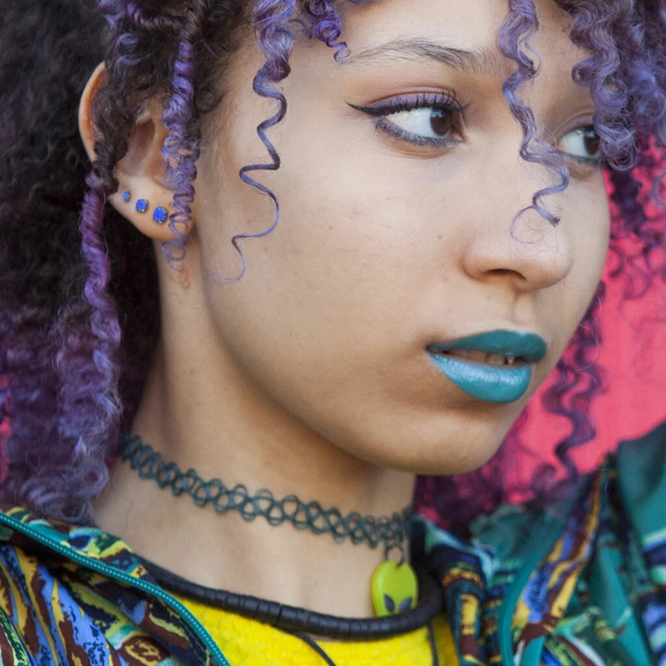 Par de pendientes de acero quirúrgico 316L juego de puntas de ópalo de 3 mm 4 mm 5 mm 20G Foto 2 de 2