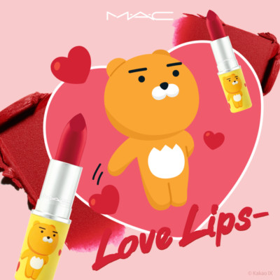 LE MAC Kakao Friends Lipstick shade Limited Edition