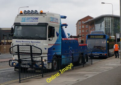 Foto 6x4 Spatz schwere Bergung auf George Street, Hull Kingston upon Hul c2014