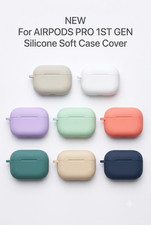 For AIRPODS PRO 1ST GEN Silicone Soft Case Cover NEW