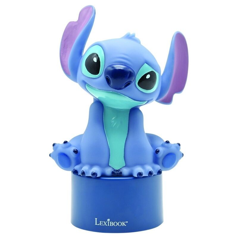 Stitch Disney Luce Lampada Soffusa Notte Speaker Musica Ufficiale Figure Regalo