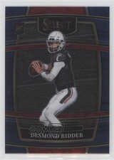 2022 Panini Select Draft Picks Concourse Blue Desmond Ridder #17 7l6