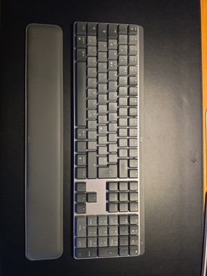 Logitech MX Mechanical Kabellose Tastatur - Grafit, Deutsch