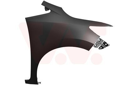 VAN WEZEL 2562658 Kotflügel Vorne Rechts für HONDA JAZZ IV (GK)