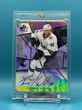 2021-22 Upper Deck SP Game Used TOMAS HERTL Purple Auto /5 #67