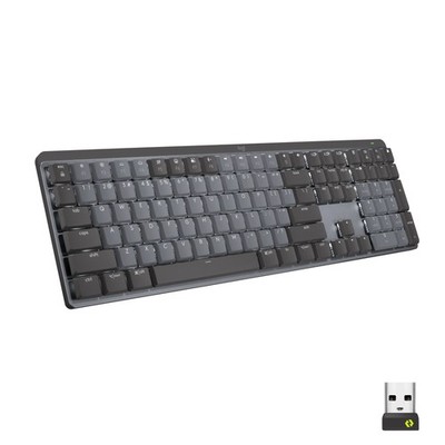 Logitech MX Mechanical Wireless Illuminated Performance Keyboard, Tactile Quiet