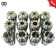 12Pcs ER20 Spring Collet Set For CNC Milling Lathe Tool Engraving Machine