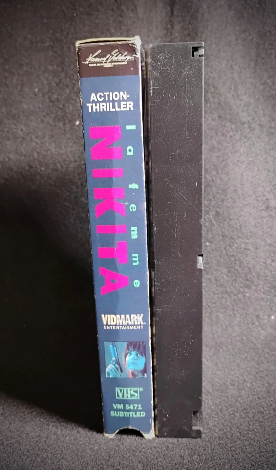 La Femme Nikita VHS (Former Blockbuster Rental), Tested, Luc Besson, Cult - Image 3 of 4