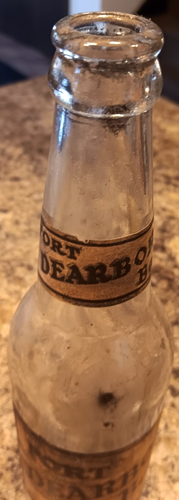 Fort Dearborn Bear Flasche - Bismark Brewing Co. Bottle Beer Division - Chicago - Bild 5 von 5