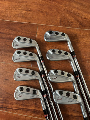 EDEL SMS FORGED IRONS 4-PW,GW  VERY GOOD