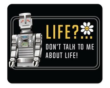 Hitchhiker's Original Marvin 1/8" Thick Mousepad