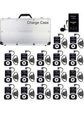Retekess T130 Translation Equipment, Whisper Tour Guide Headsets 1TX 17RX