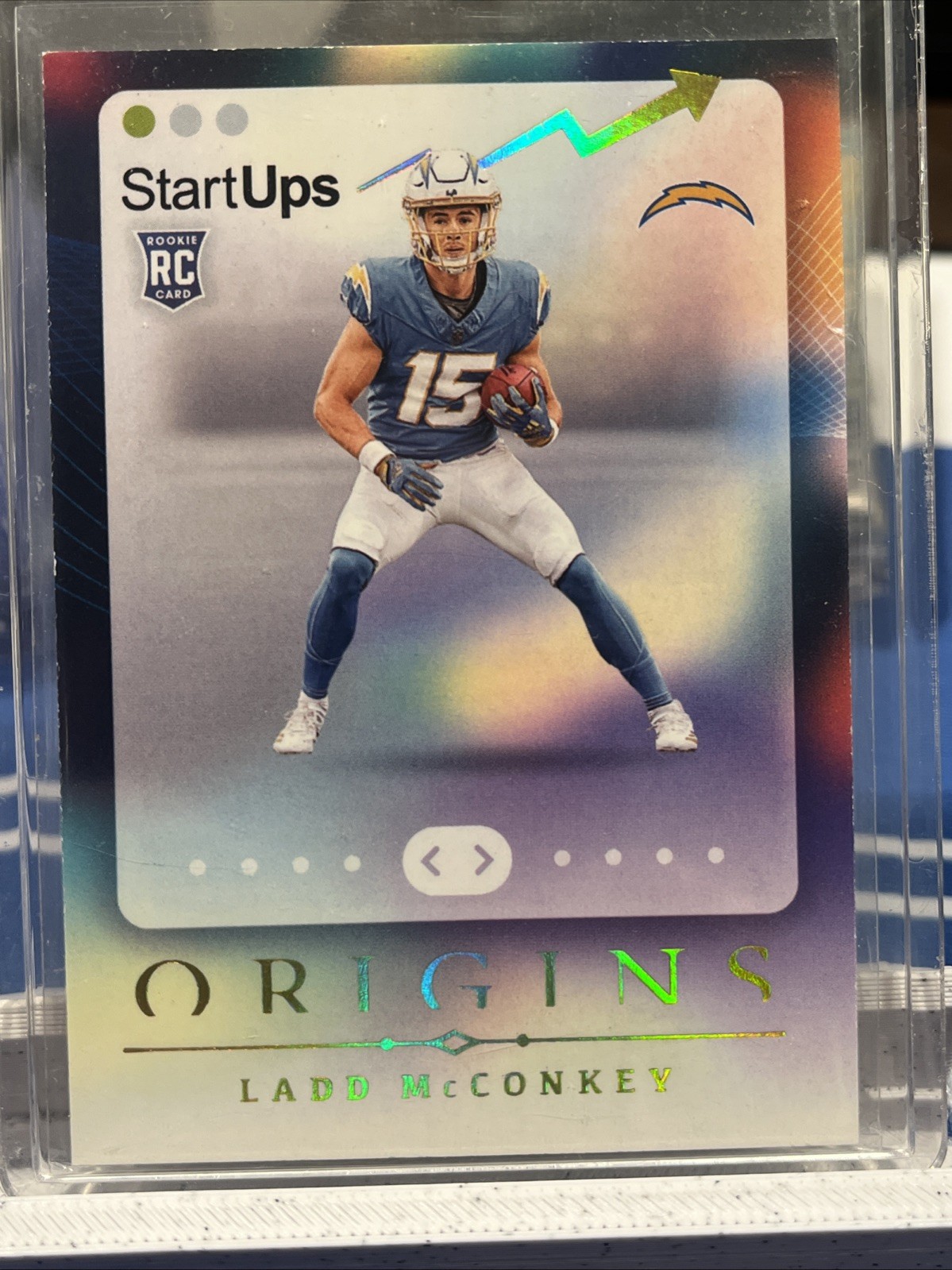 2024 Panini Origins - Start-Ups Ladd McConkey #11 (RC)