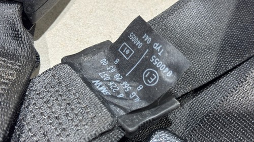8226037 Cinturón De Seguridad Trasero Para BMW 3er E46 Coupé - Imagen 5 de 11