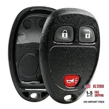 Key Fob Keyless Entry Remote Shell Case  Pad fits Buick/Chevy Avalanche