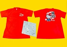 y7h Hello Kitty X JRA Collaboration Eel Chef T-Shirt Set 65cm Japan Anime Game