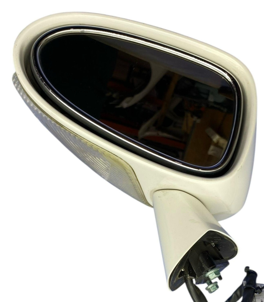2006-2012 BENTLEY CONTINENTAL GT LEFT DOOR MIRROR ASSEMBLY | WHITE (LA9B)