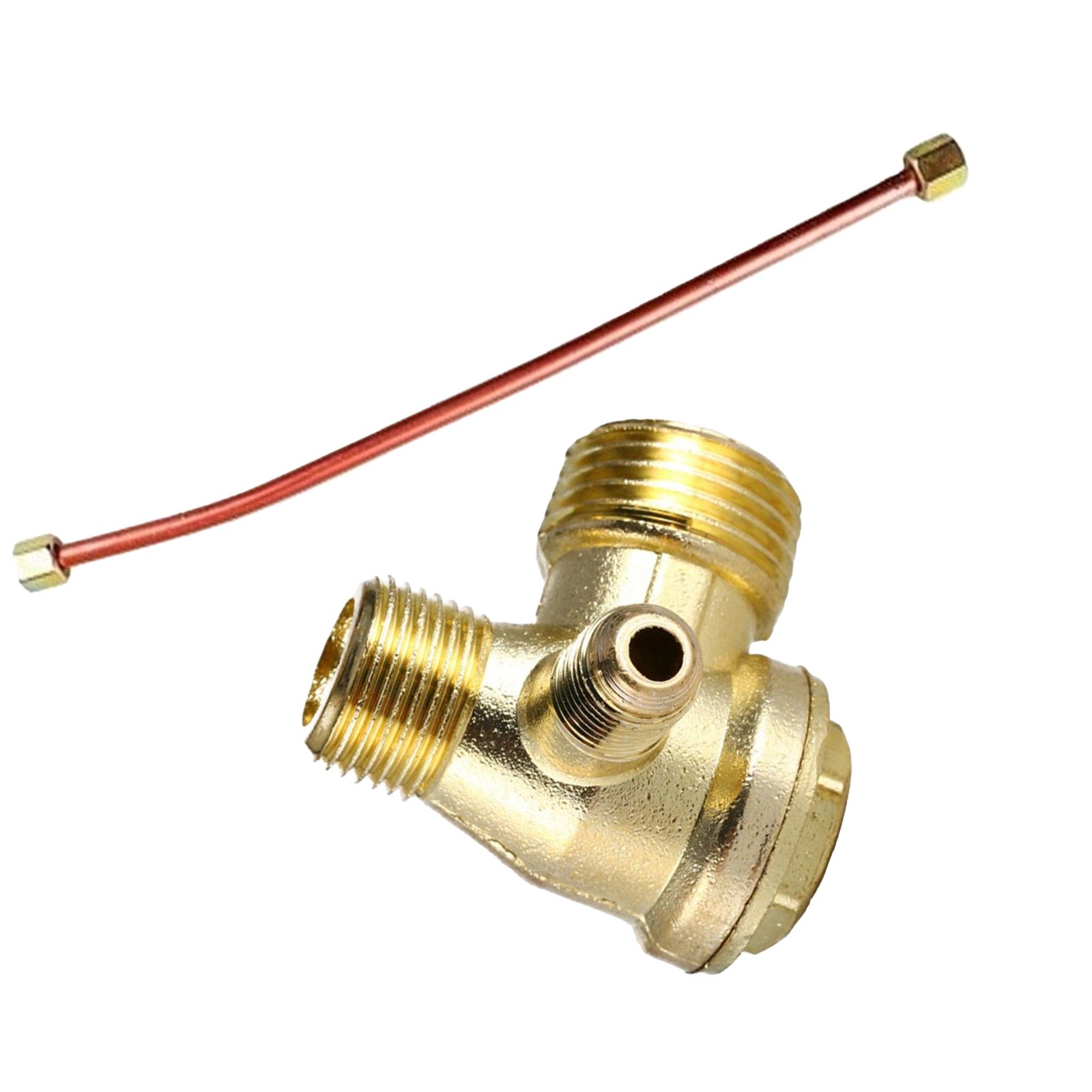 Check Valve 3-port Brass 20mm/16mm/10mm-partsjx