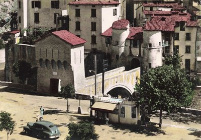 Postcard France Entrevaux Fortified Village Medieval Alpes-de-Haute-Provence