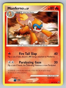 Monferno 56/127 Platinum Uncommon