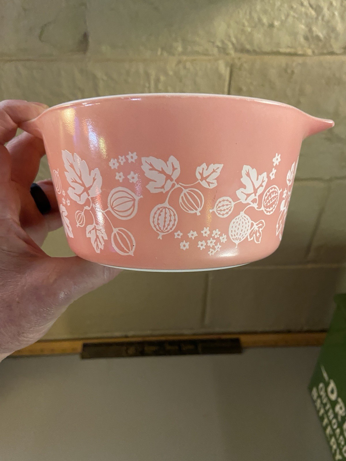 ✨ Pyrex Pink Gooseberry 473 1 Qt