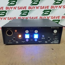 Clear-Com CS702 2 Channel Main Intercom System - Powers On - w/ Pwr Cord - USED
