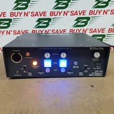Clear-Com CS702  2 Channel Main Intercom System - Powers On - w/ Pwr Cord - USED