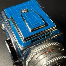 AMANDA---Hasselblad Camera 500 Series Genuine Leather Crocodile Skin Cover