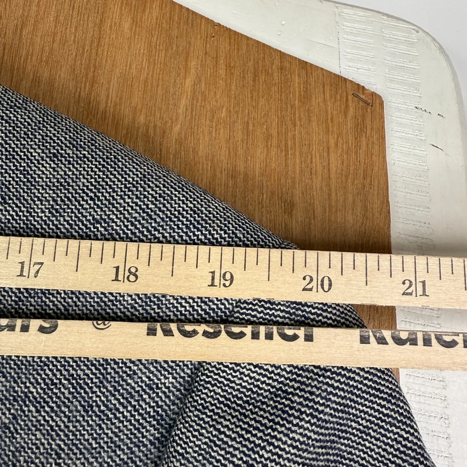 Blazer De Colección Hickey Freeman Para Hombres 46S Gris 2 Botones Lana Pesada Muesca Ancha Foto 4 de 4