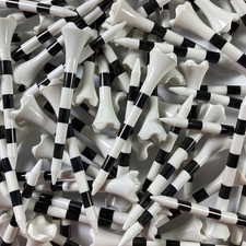 Pride Golf Tee Performance Plastic Golf Tees - 100 Count, 2-3/4 Inch - White - S