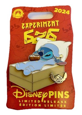 Disney Stitch Sleeping 2024 Pin - Experiment 626 - Limited Release