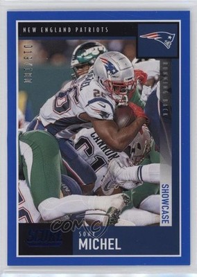 2020 Score Showcase 19/100 Sony Michel #25 3g6