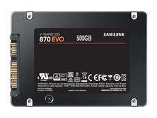 SAMSUNG 500GB 870 EVO SSD SATA III 2.5" SOLID STATE DRIVE
