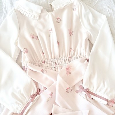 Liz Lisa Cupcake Bunny Dress White Jiraikei Ryousangata Kawaii J