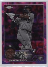 2023 Chrome Update Magenta & Purple Lava Lamp Refractor Oscar Colas Colás 0rz7