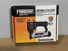 Freeman PP123 23 GA 1" Micro Pinner w/ Comfort Grip Handle, 60-100 PSI NIB