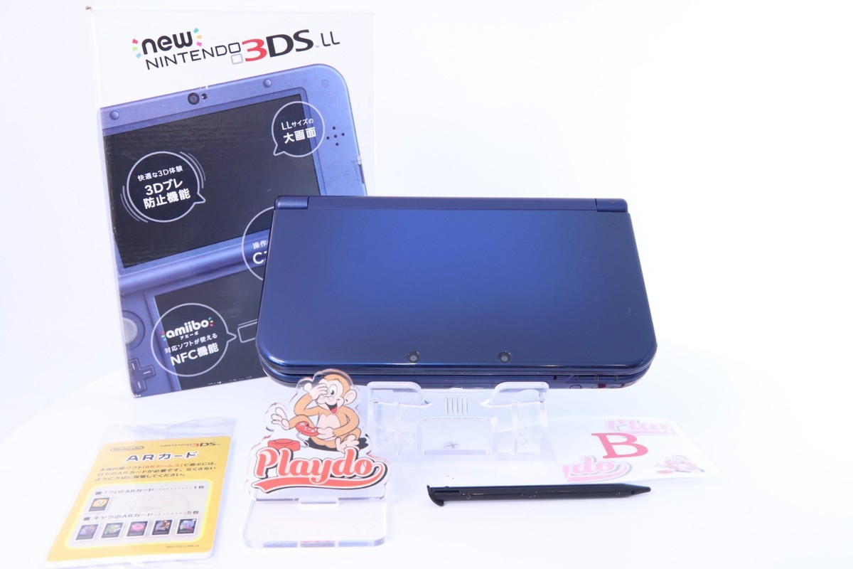 New Nintendo 3DS LL XL Metallic Blue [Rank :B] W/Box | eBay