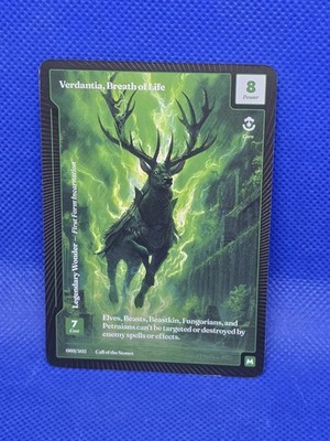 Wonders of the First Verdantia, Breath of Life Mythic Rare Call of the Stones